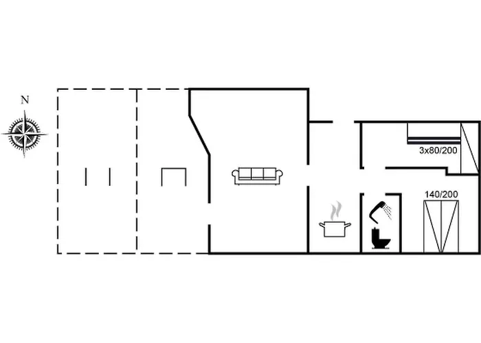 Dragan - 50m From The Sea By Interhome بيت للعطل